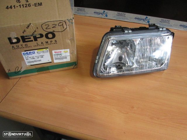 Farol 10102041002 AUDI A3 1996 ESQ H7+H1 DEPO - 1