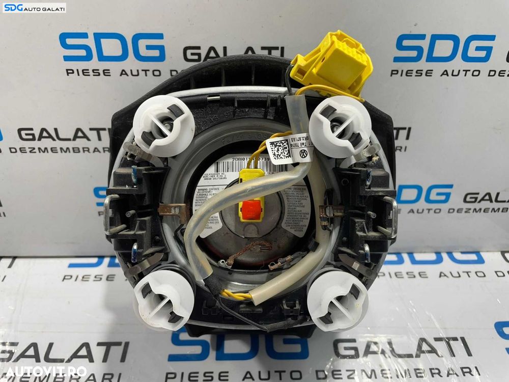 Airbag Volan Sofer FARA Comenzi Volkswagen Golf 6 2008 - 2013 Cod 1KM880201 [LC0903] - 7