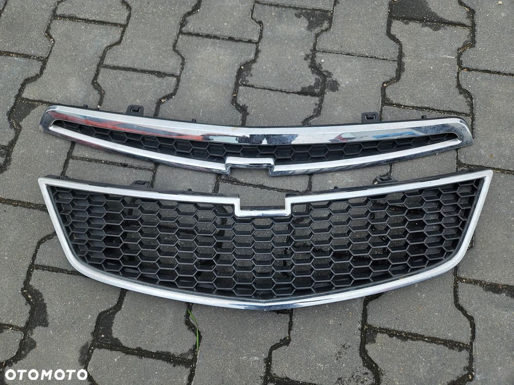 Grill atrapa chrom Chevrolet SPARK M300 2010r 5d hatchback GEL - 1