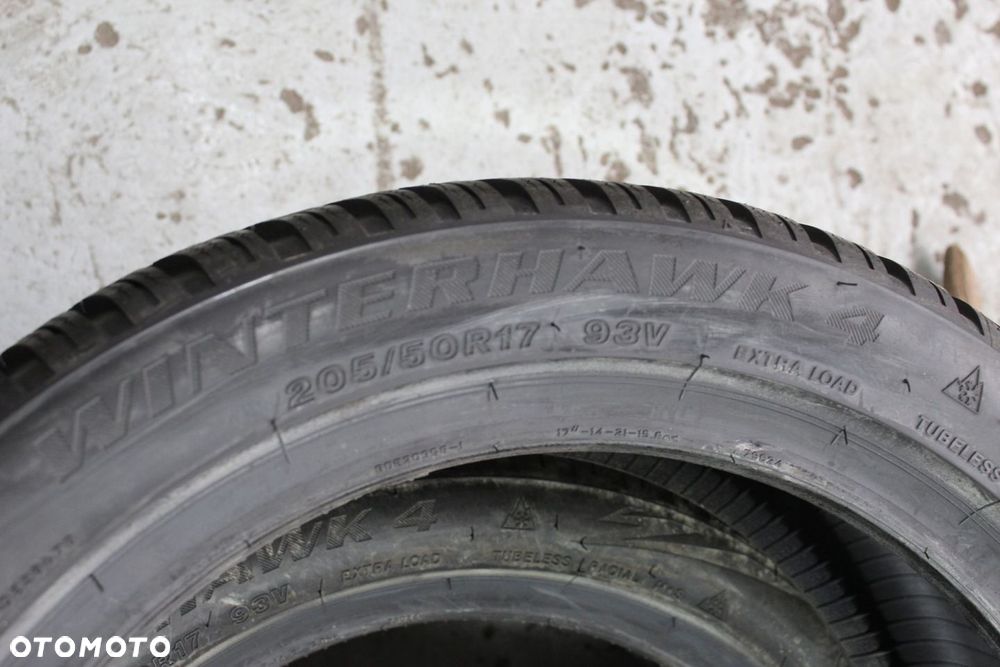 2x 205/50R17 FIRESTONE WINTERHAWK 4 93V XL 20r - 5