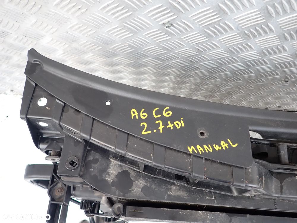 PAS PRZEDNI CHŁODNICE WENTYLATOR AUDI A6 C6 2,7 TDI - 2