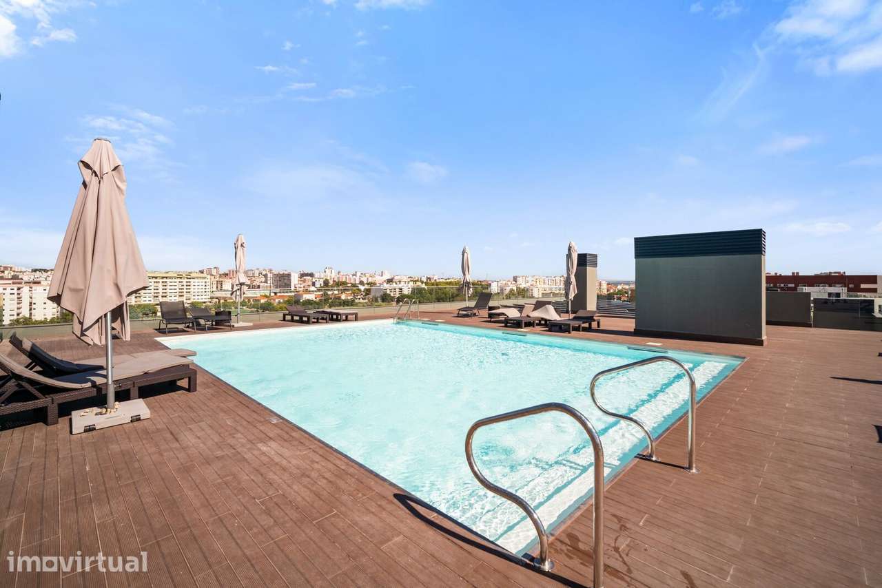 Penthouse T3 com vista, Setubal