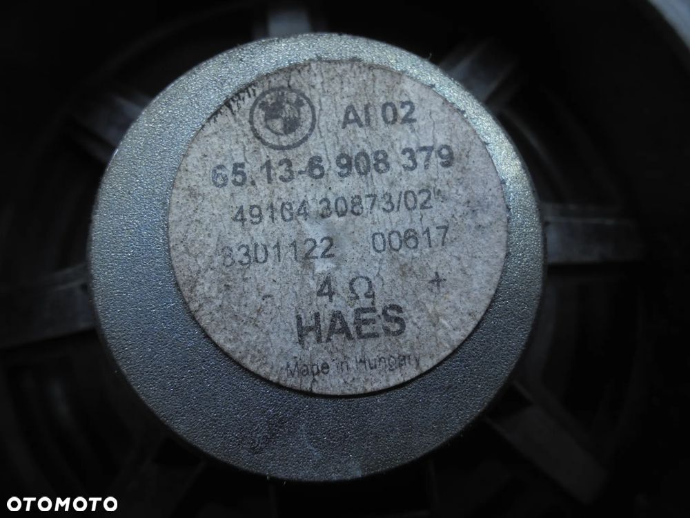 GŁOŚNIK SZEROKOPASMOWY STEREO BMW E46 65136908379 - 2