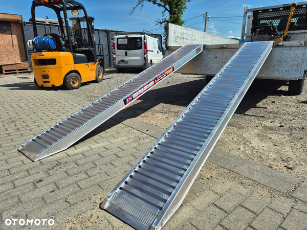 Najazdy aluminiowe specjalistyczne | 3,0m ↔ | 2600kg | szerokość 35cm