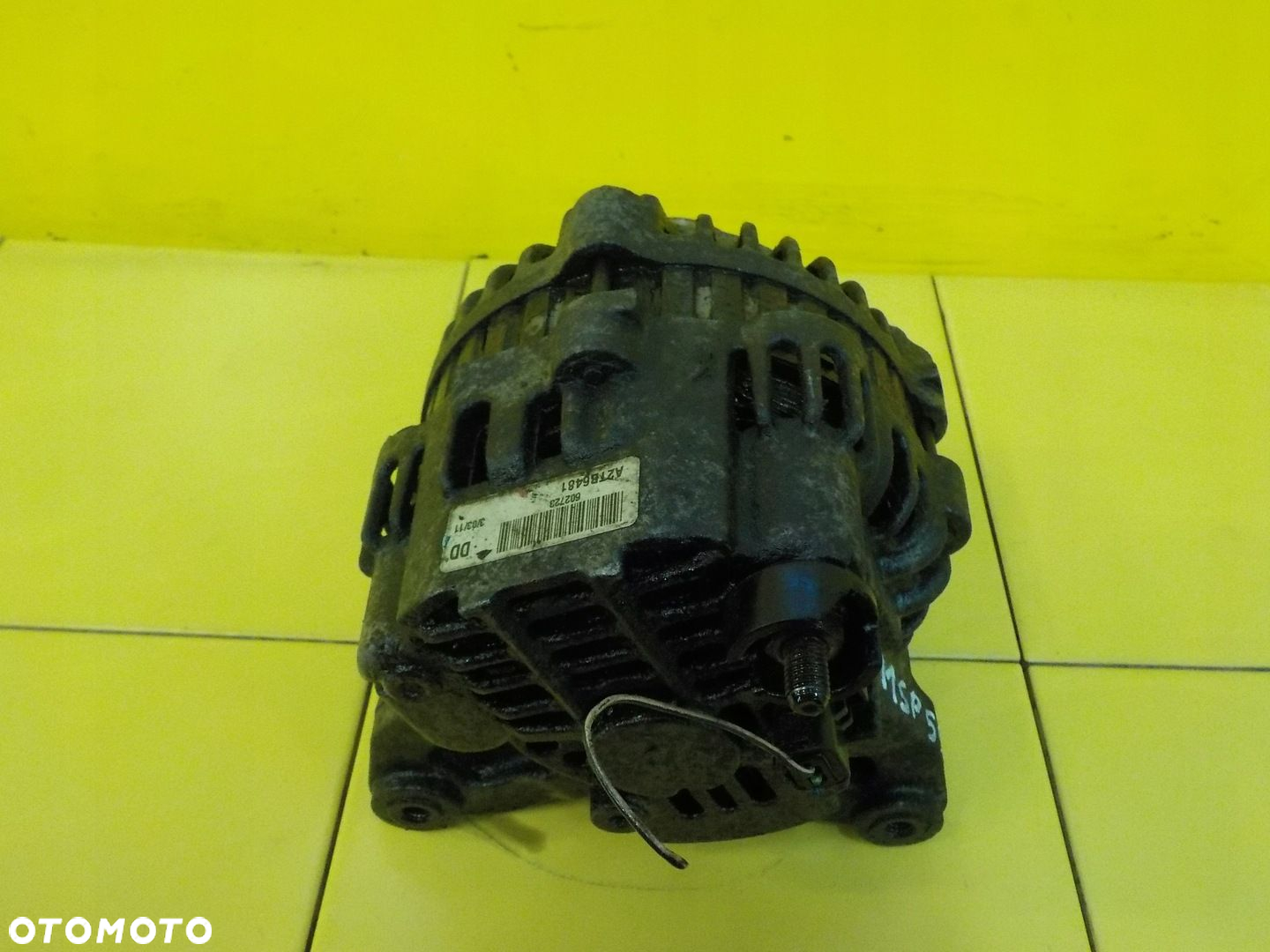 PRIMASTAR TRAFIC VIVARO 1.9 DCI 07r F9Q762 alternator A2TB6481 - 2