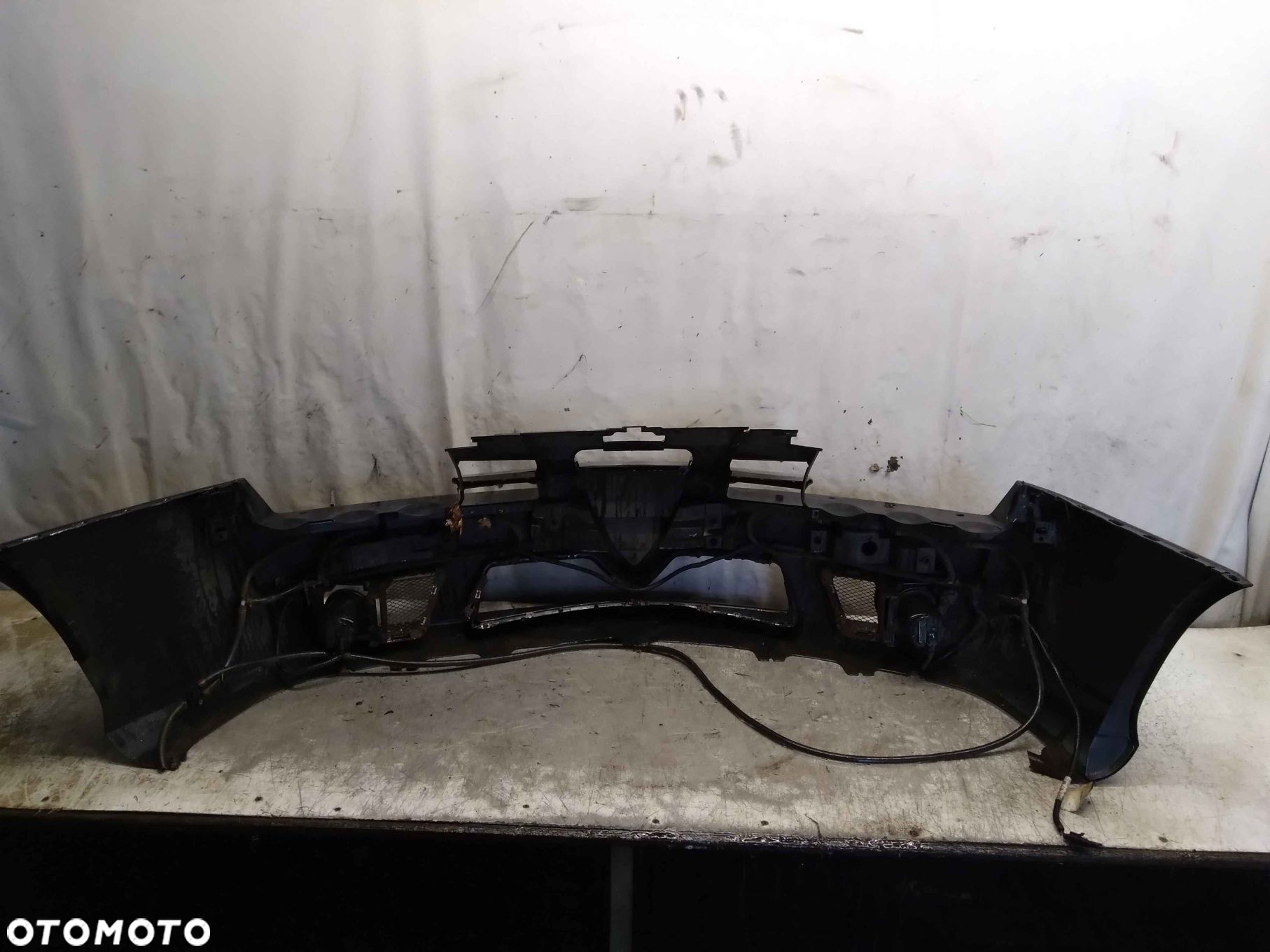 ^ ZDERZAK PRZÓD PRZEDNI ALFA ROMEO BRERA 876/B CZARNY SPRYSKIWACZE LAMP XENON HALOGENY - 7