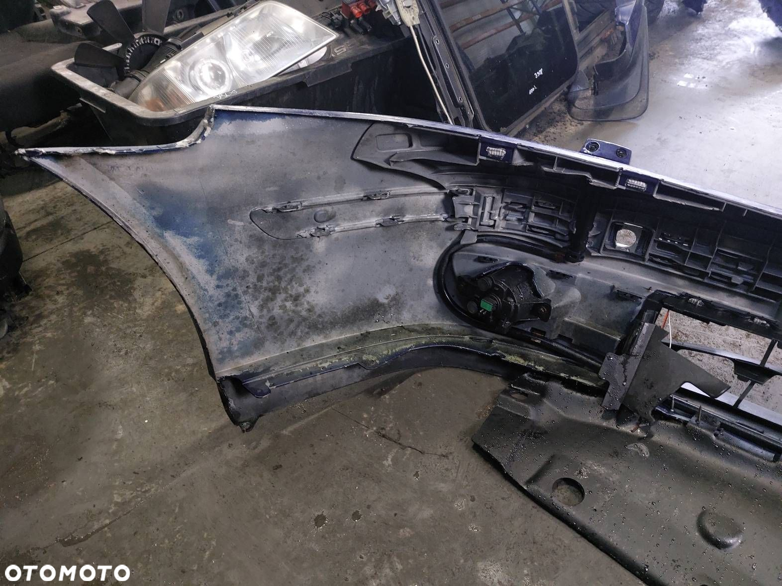 KOMPLETNY PRZÓD MASKA ZDERZAK LAMPA BŁOTNIK RENAULT LAGUNA II TED44 - 10
