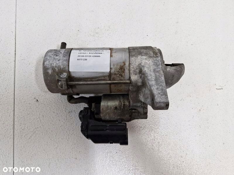 toyota yaris 3 iii auris 2 ii 1.4 d4d rozrusznik 28100-33120 428000-6070 - 4