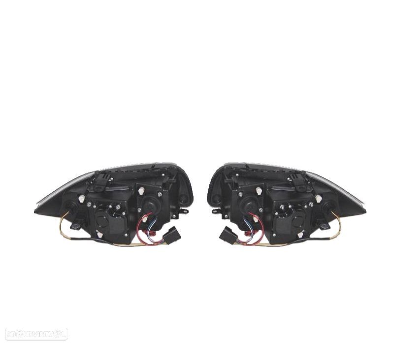 FARÓIS BMW E81 E87 E82 E88 ANGEL EYES FUNDO PRETO - 5