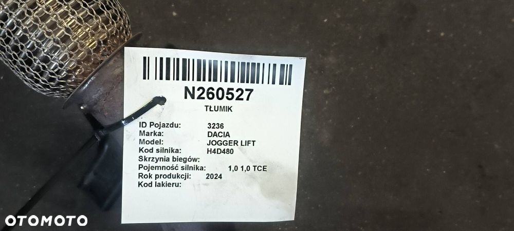 WYDECH KOMPLETNY DACIA JOGGER LIFT - 2