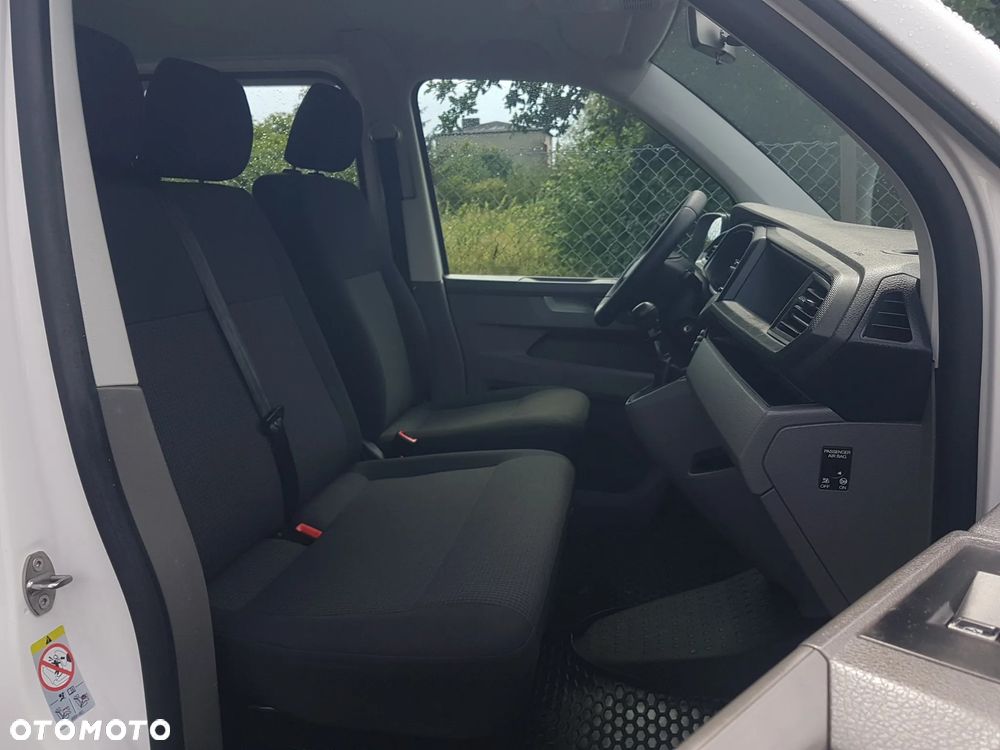 Volkswagen T6 TRANSPORTER DOKA 6-OSÓB PAKA SKRZYNIA ŁADUNKOWA KLIMA DOUBLE KABINA KRAJOWY - 8