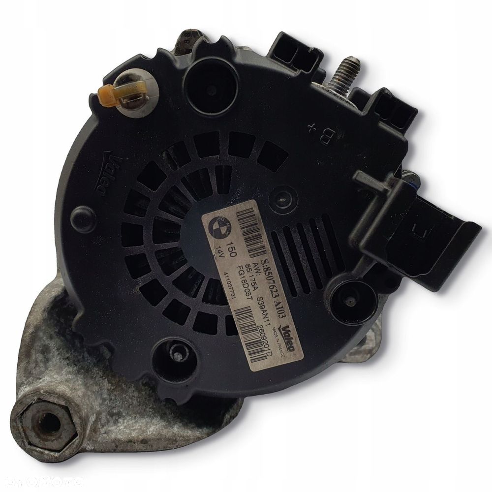 ALTERNATOR BMW E90 E91 2.0 D 175A 8507623 AL03 valeo FG18D057 - 4