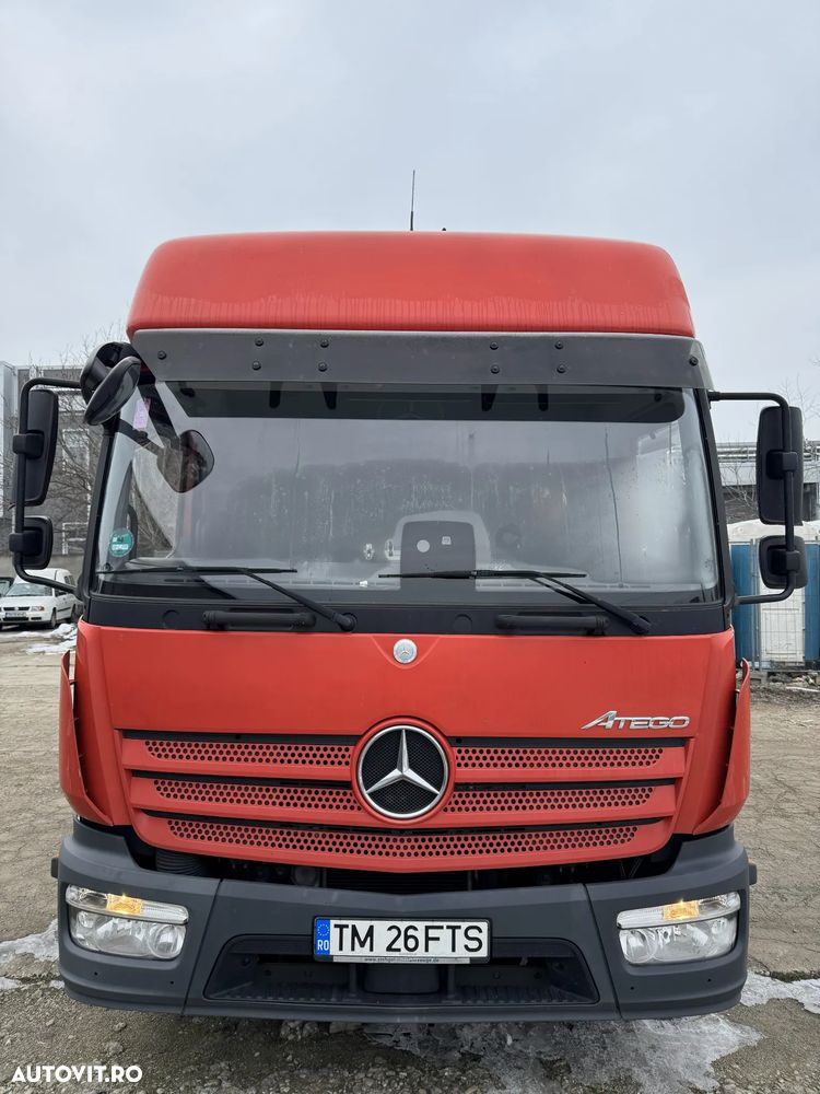 Mercedes-Benz Atego 818 prelata cu usi la spate - 1