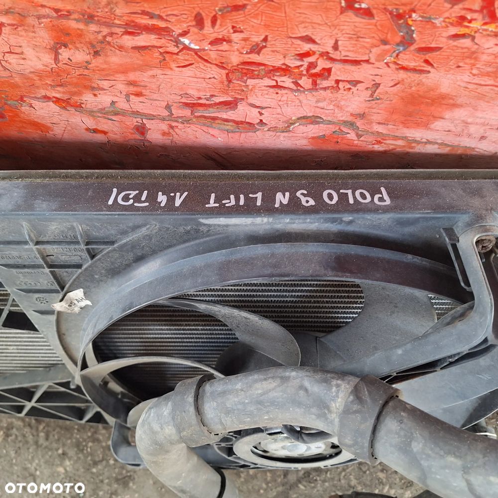 CHLODNICA WODY KLIMATYZACJI WENTYLATOR CHLODNICY POLO 9N 1.4 TDI - 3