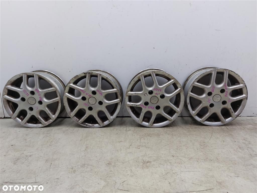 Alufelgi FELGI ALUMINIOWE Mitsubishi Space Star 6.0X14  4X114.3 ET38 KPL - 1