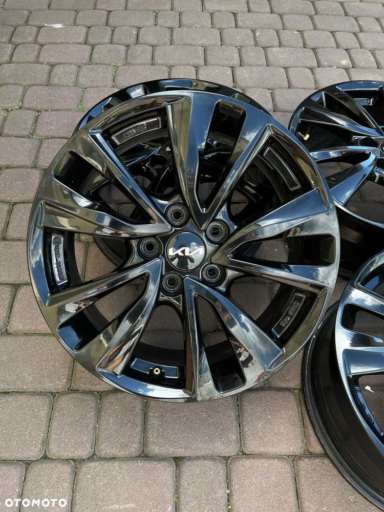 Alufelgi Kia 5x114,3 17 Czujniki Niro Soul Optima Ceed Czarne
