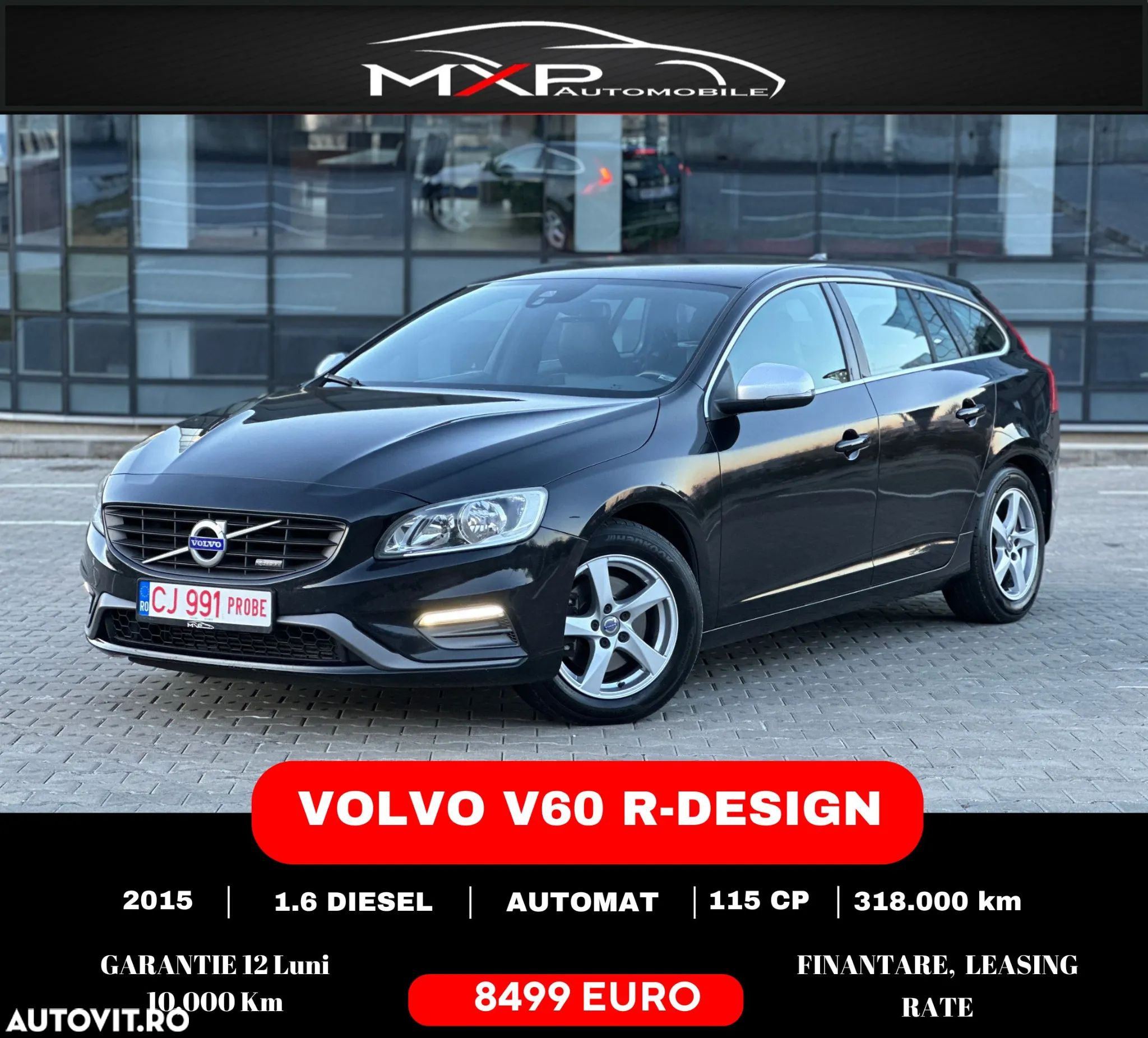 Volvo V60 D2 Geartronic Powershift RDesign - 1