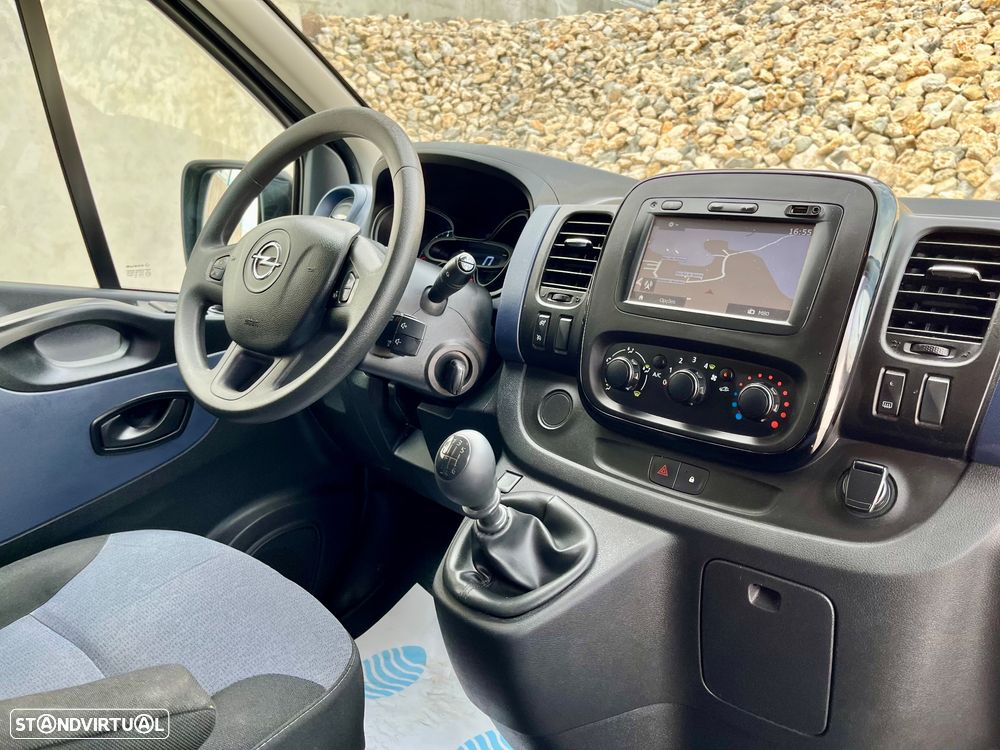 Opel Vivaro 1.6 CDTI BITURBO Cabine dupla 5 lugares versão longa - 29