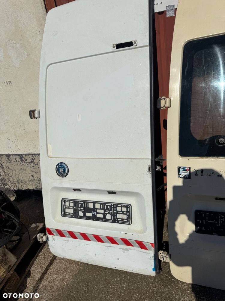 Ford transit 06-14 drzwi tylne mk 6 mk 7  skrzydła z szybą bez blaszaki niskie średnie wysokie - 3