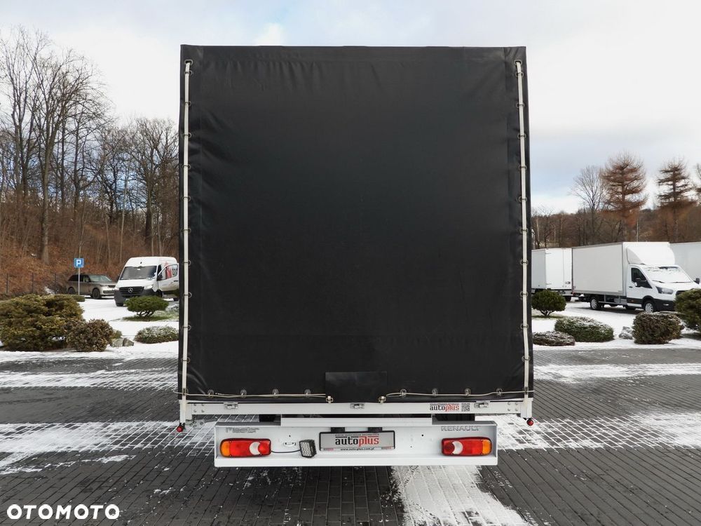 Renault MASTER PLANDEKA 9 PALET WEBASTO TEMPOMAT LEDY PNEUMATYKA KLIMATYZACJA  165KM - 12