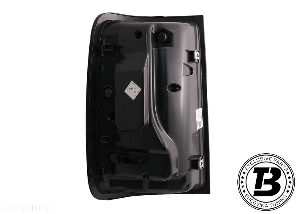 Stopuri Full LED compatibile cu VW Amarok Smoke Design - 12