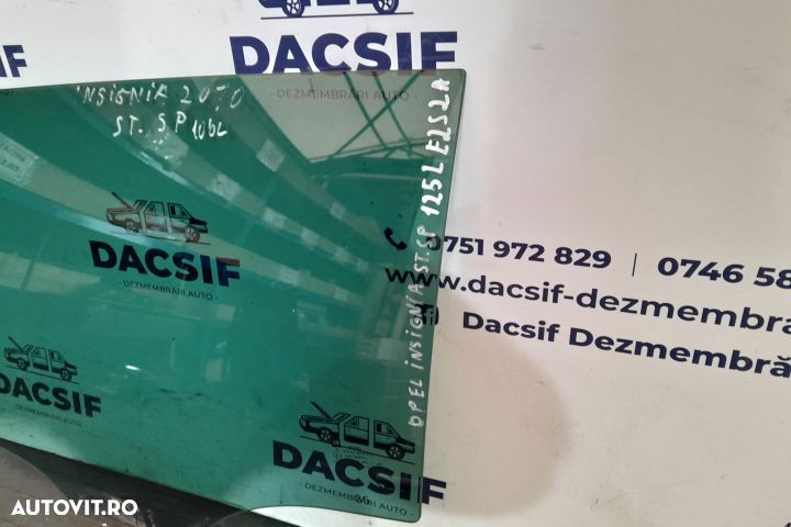 Geam usa spate stanga 43R-000073 43R-000073 Opel Insignia A [2008 - 2 - 2