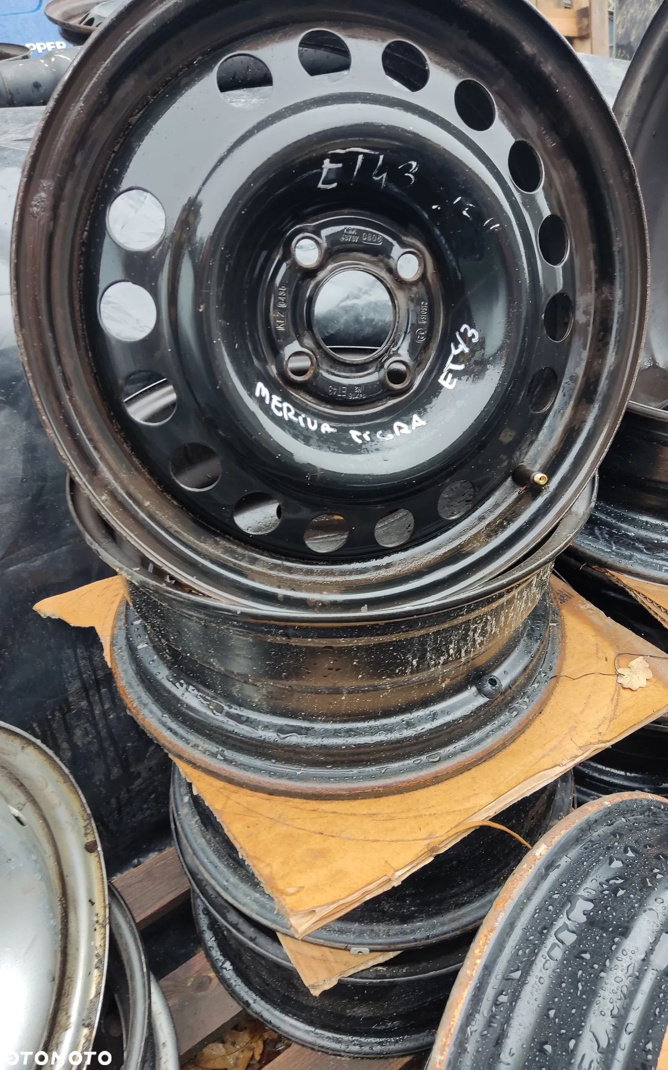 Felgi stalowe Opel Meriva ET43 15 cali 4x100 2150159 - 1