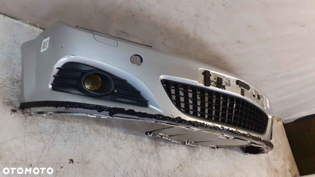 ^ ZDERZAK PRZÓD PRZEDNI DO OPEL ASTRA H 3 III GTC Z157 SREBRNY HALOGENY - 4