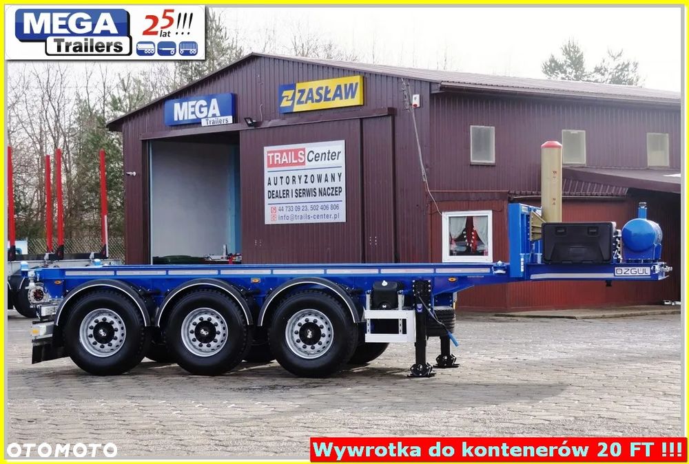 Inny 33m³ / 20 Ft kontenery wywrotki naczepy z ADR EX3 - MEGA Trailers !!! - 14