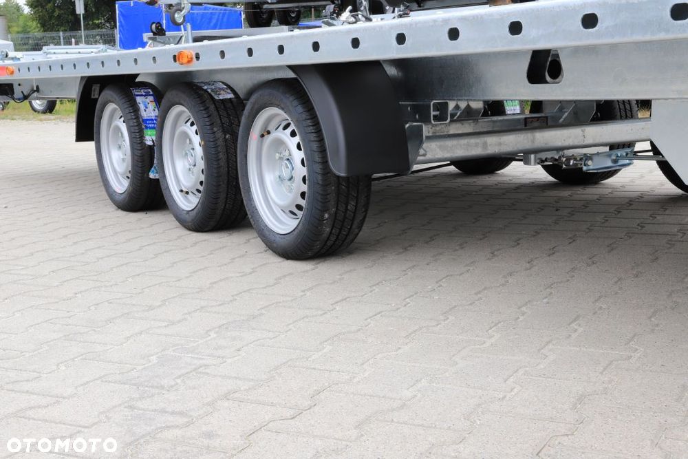 TEMARED CAR DECK 6021/3 S 3,5T 604x215cm  Wypełnienie blachą aluminiową 3 osie DMC 3500kg Koła 195R13C - 11