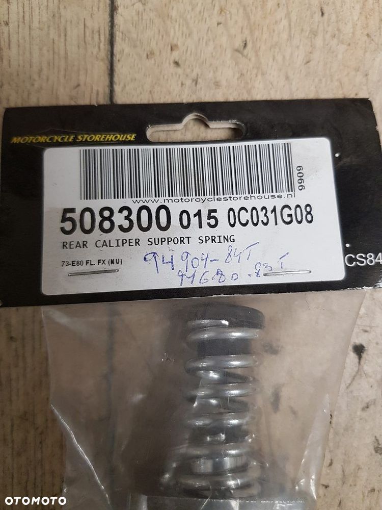 Sprężyna amortyzująca zacisk tył MCS 508300 Harley Davidson FL FX - 4