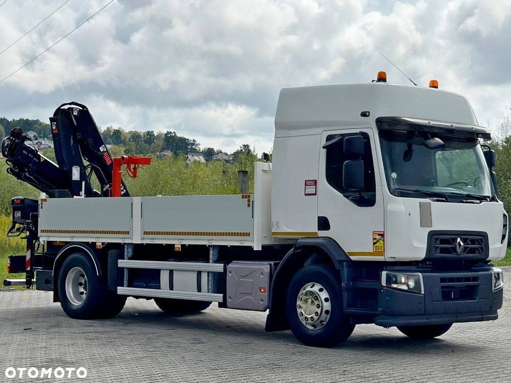 Renault C 430 * SKRZYNIA 5,00 m * HIAB 122 B-3 HIDUO + PILOT * STAN BDB - 3