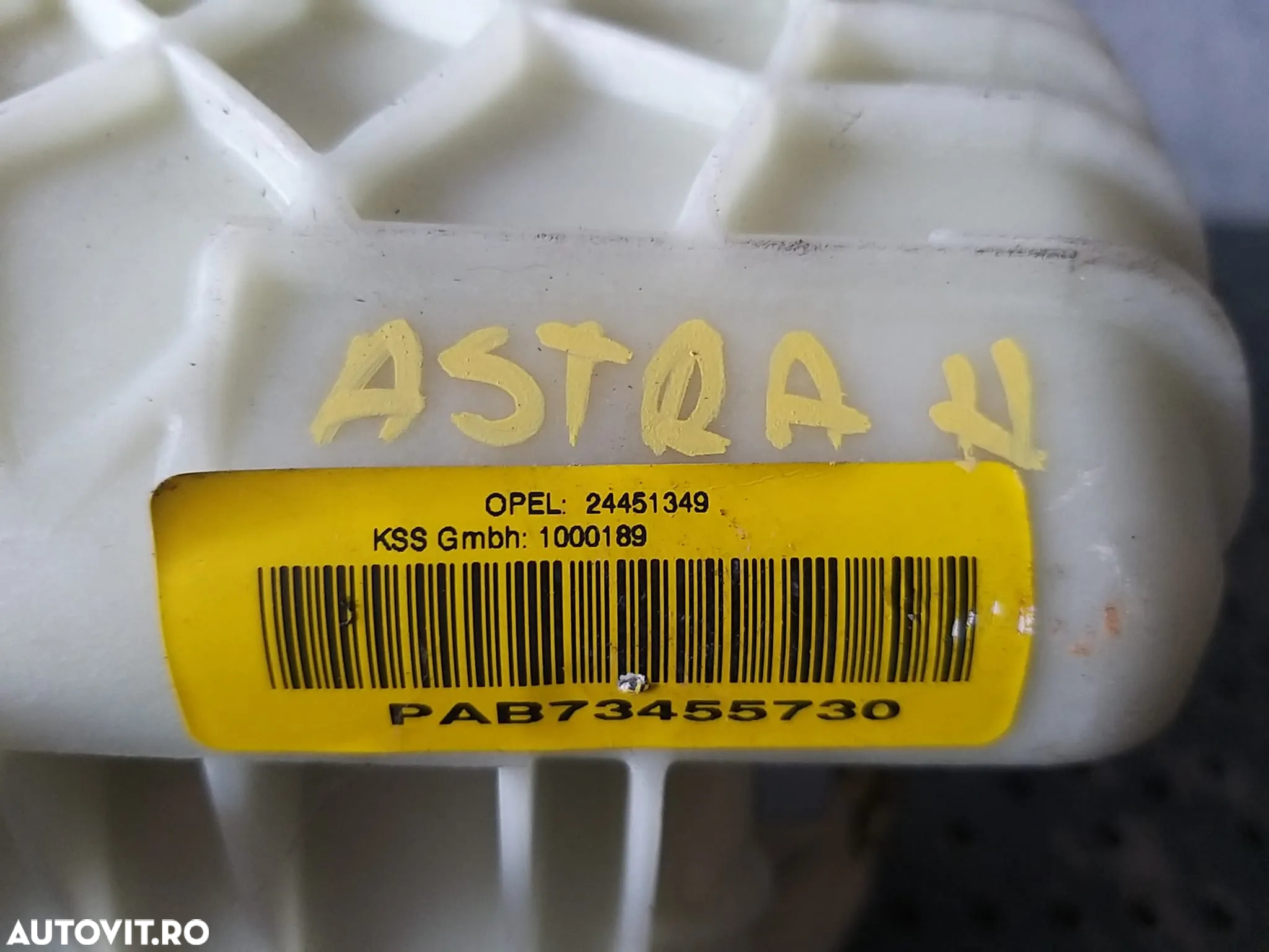 Airbag pasager opel astra h 24451349 - 3