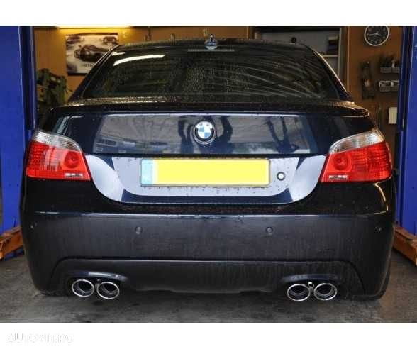 Difuzor Prelungire Bara Spate M Performance Evacuare Dubla BMW E60 E61 - 5