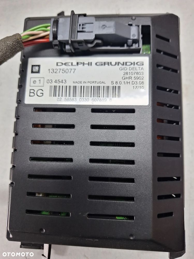 WYŚWIETLACZ 13275077 -OPEL ZAFIRA B LIFT / EUROPA - 3