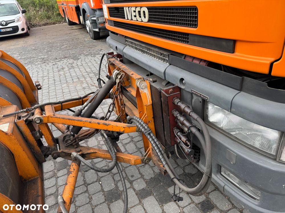 Iveco Eurotech 190E27 Hakowiec Solarka Piaskarka Pług Specjalny Tylko 94 tys km - 13