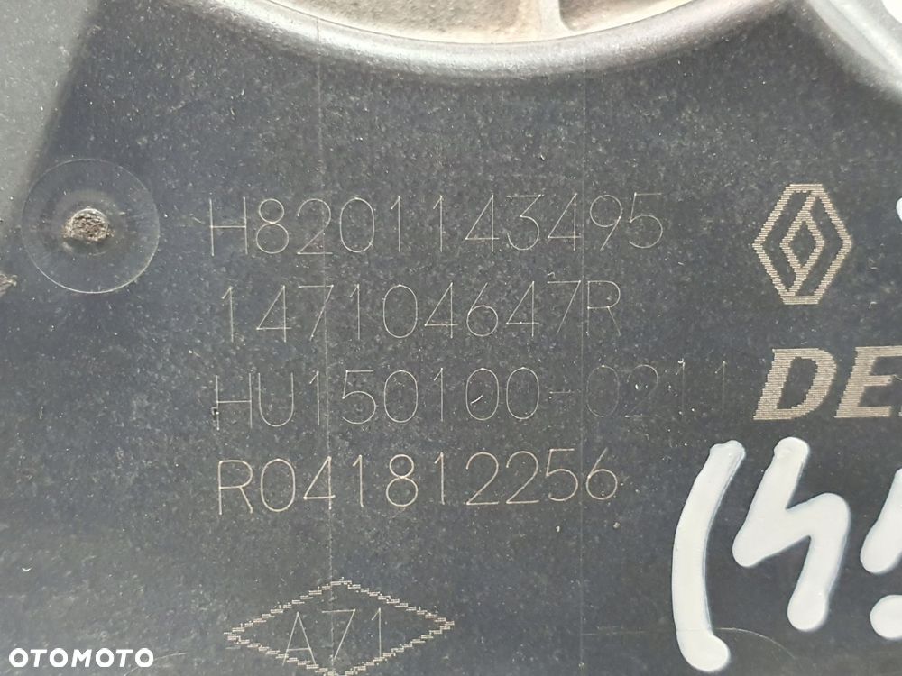 PRZEPUSTNICA Renault Captur 1.5 DCI H8201143495 147104647R - 2