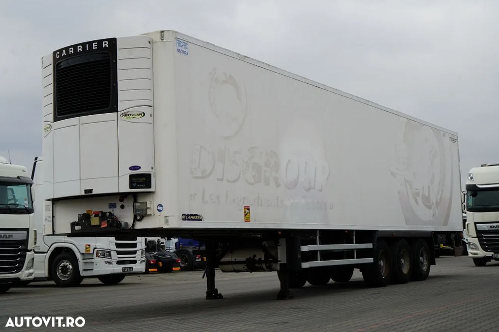 Lamberet FRIGIDER LAMBERET / TRANSPORT VECTOR 1850 MT / MULTIMEMBRU / LIFT DHOLLANDIA - 4