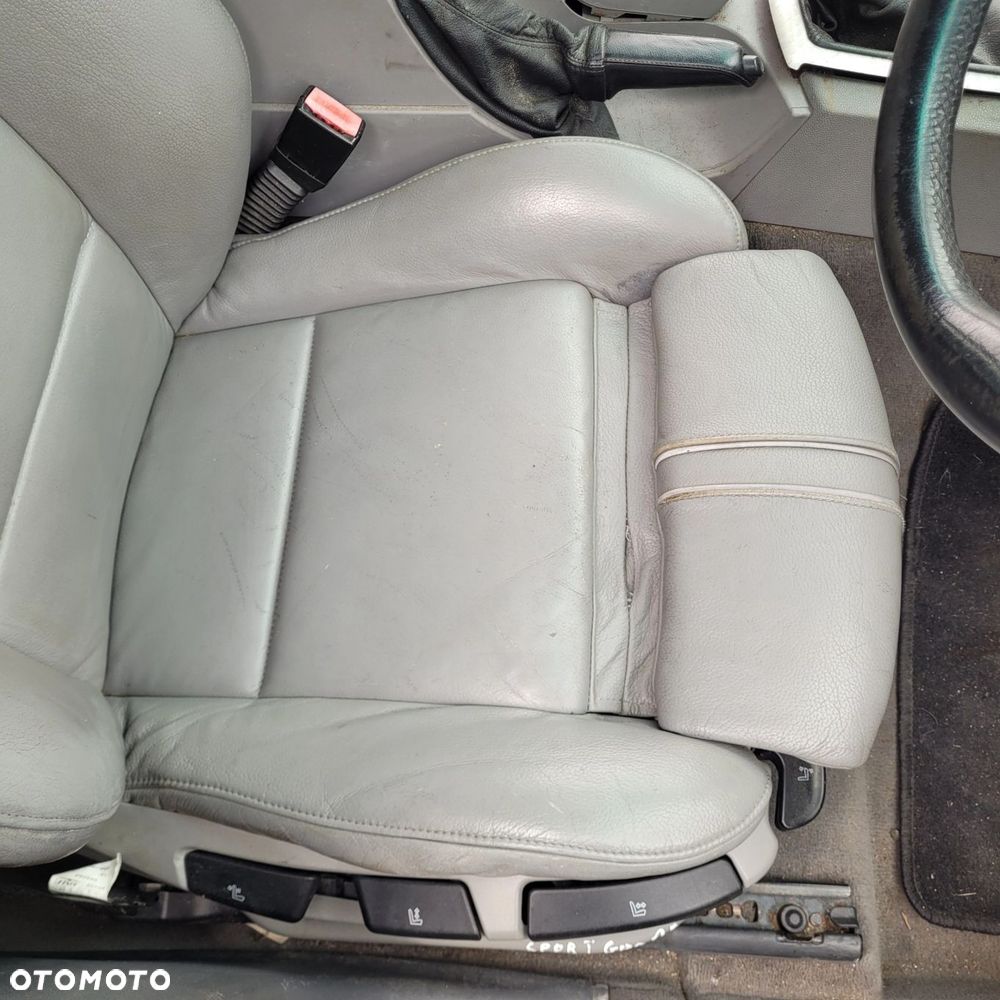 FOTEL PRAWY PRZÓD PRZEDNI BMW X3 E83 GRZANY SPORT AMBIENTE GRAU C109 - 3