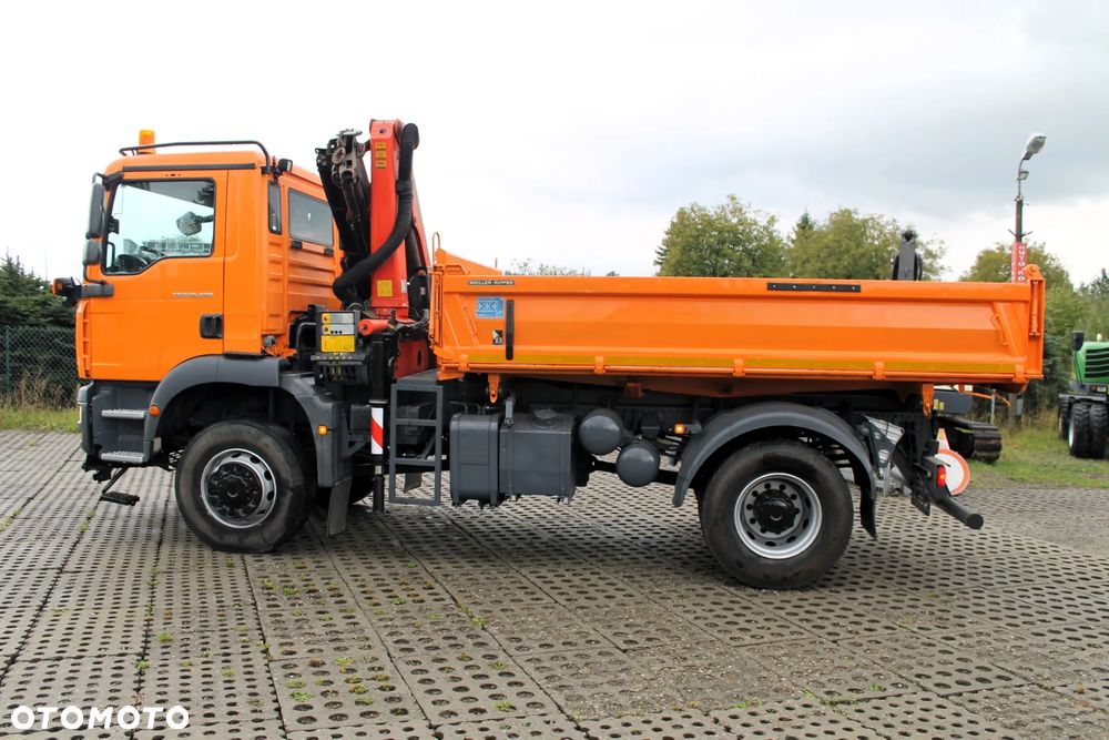 MAN 18.280 TGM 4x4 czołownica hydraulika - 3