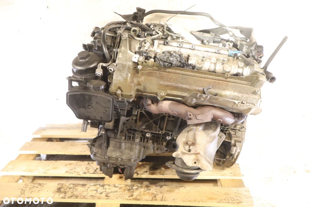 SILNIK  MERCEDES ML II W164 4.0CDI 306KM 629.912 TEST FILM - 1