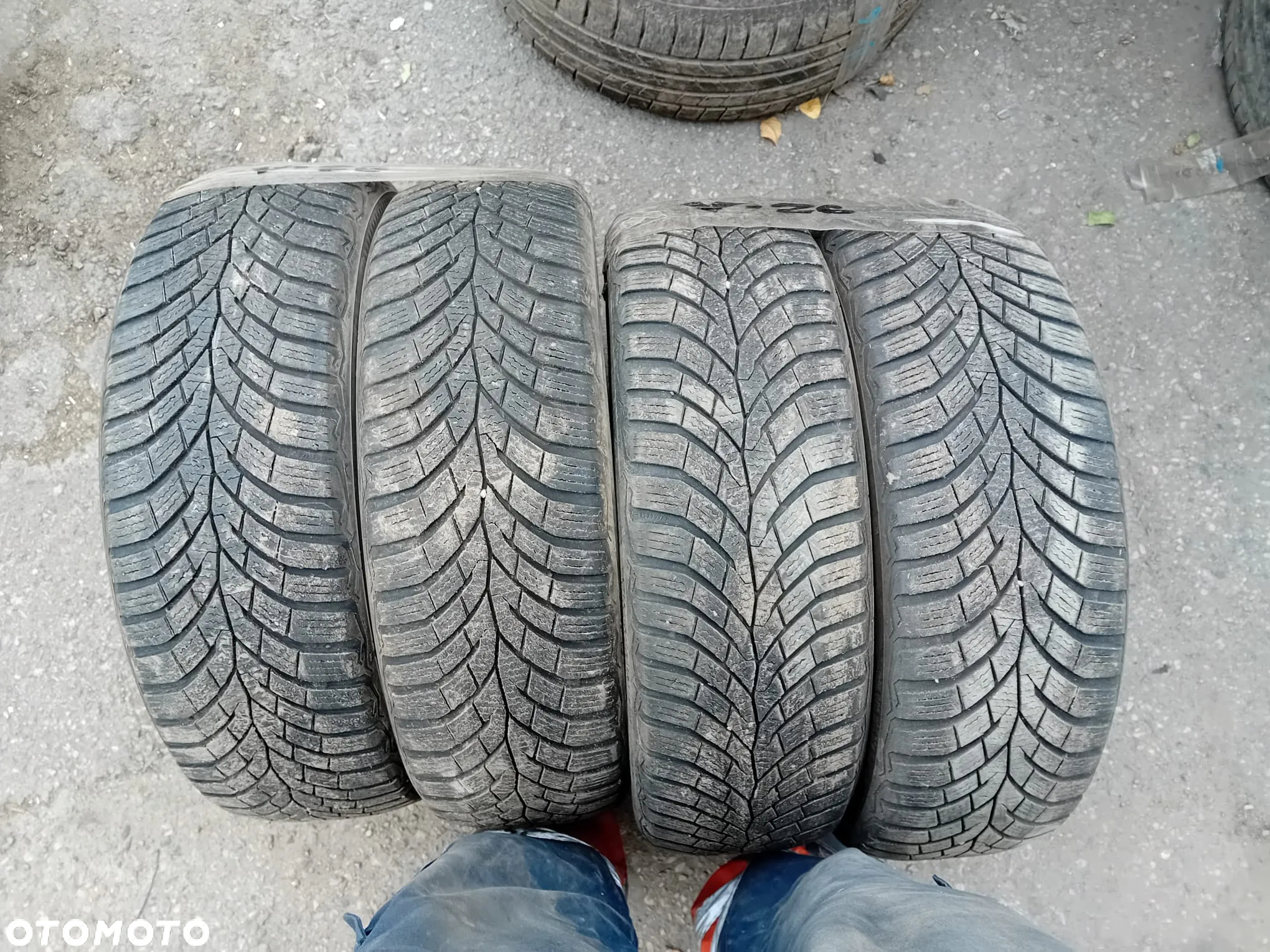 Opona Continental WinterContact TS870 185/60R15 używana zima - 4