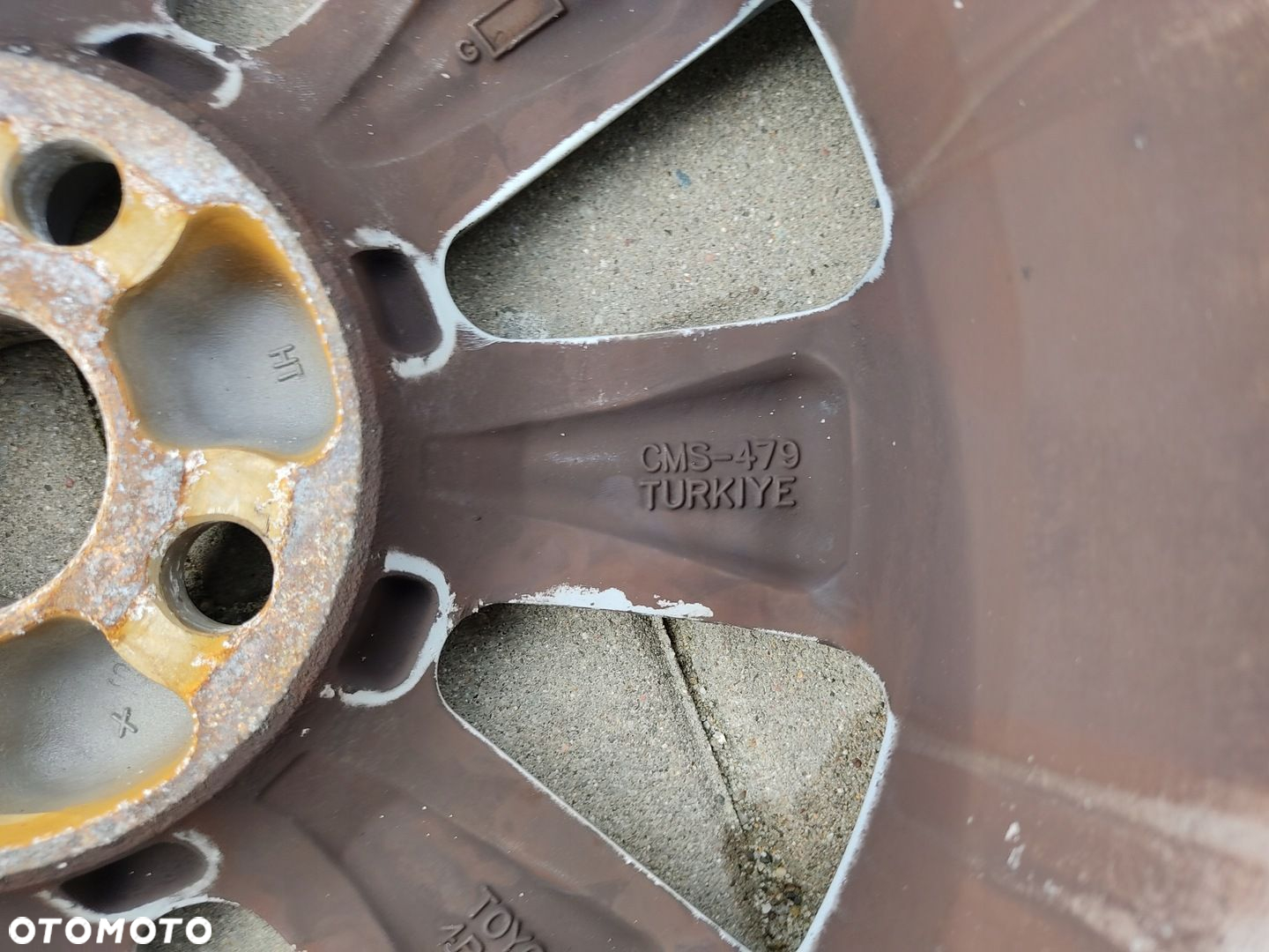 FELGA ALUMINIOWA ALUFELGA 15 TOYOTA YARIS II 4x100 5.5J 42611-0D240 - 2