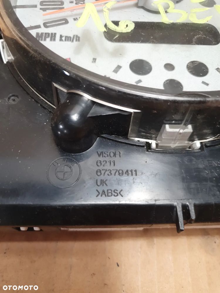 } LICZNIK ZEGAR 67379411 MINI COOPER ONE R50 R53 - 7