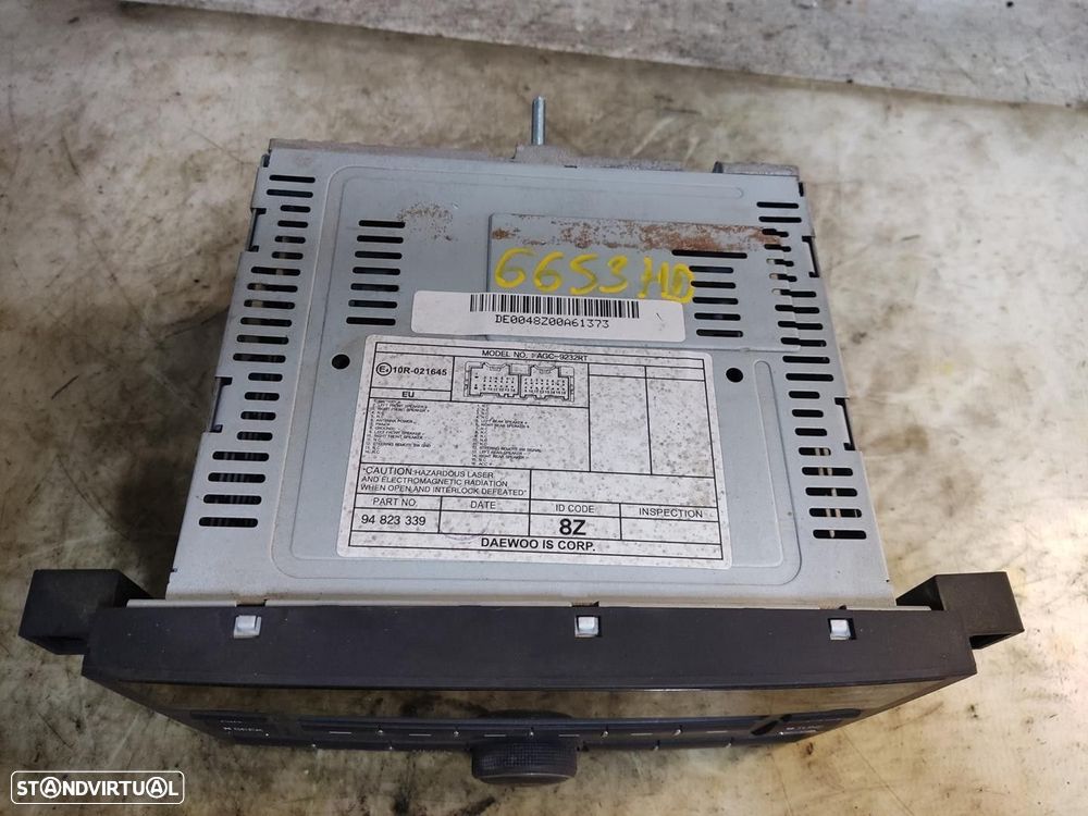 SISTEMA AUDIO / RADIO CD CHEVROLET AVEO / KALOS SEDAN 2010 - 2