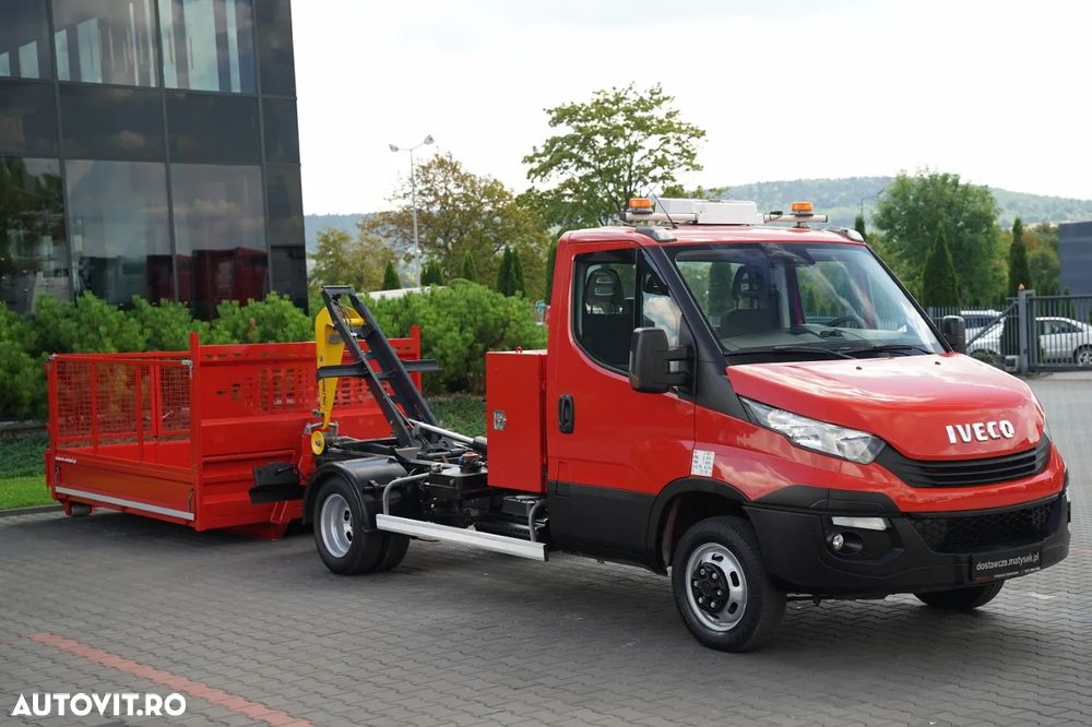 Iveco DAILY 35-150 / PALFINGER CITY 23 MPA CU CARLIG / CUTIE DE VITEZE 3.1 M / PTO / DUBLU / MANUAL / IMPORTAT / - 13
