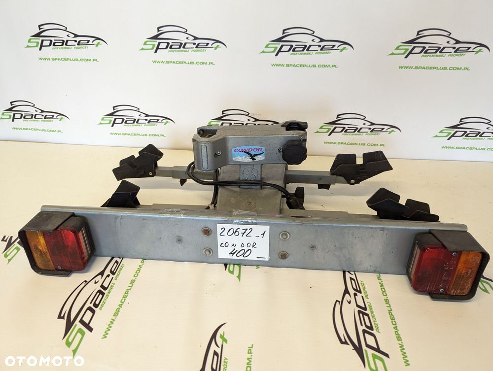 Uchwyt bagażnik rowerowy na hak Condor na 2 rowery - 1