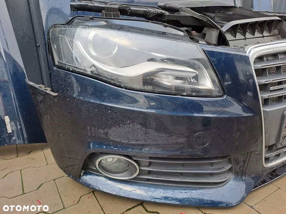 AUDI A4 B8 8K 08-12 MASKA ZDERZAK BŁOTNIK XENON PAS LZ5A - 3