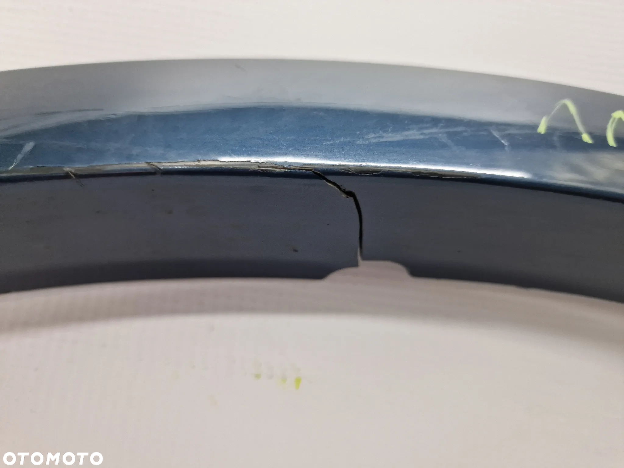 AUDI Q3 8U0 LIFT S-LINE 19 CALI 11-18 LEWA PRZEDNIA PRZÓD LISTWA NA BŁOTNIK POSZERZONA , NR 8U0853717C , NR AUKCJI NLB118 - 9
