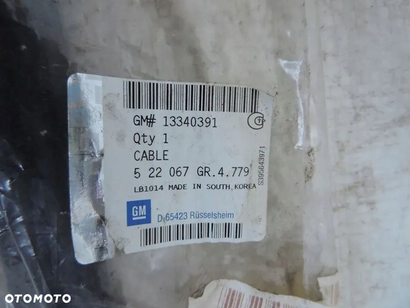 LINKA HAMULCA RĘCZNEGO ZAFIRA B 13340391 - 4